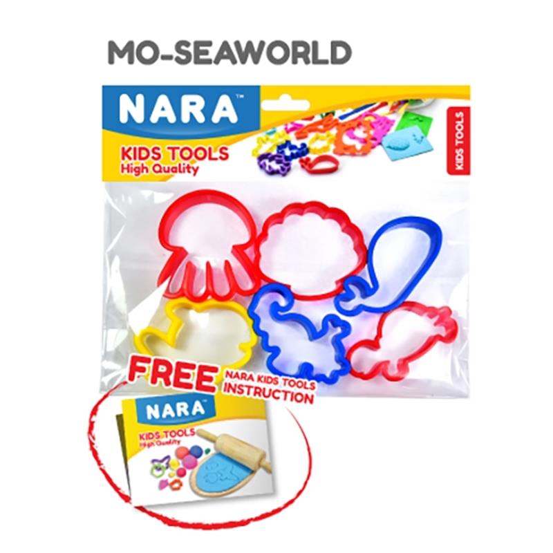 Bộ Khuôn Nặn Hình 6 Món Nara MO-SEA WORLD