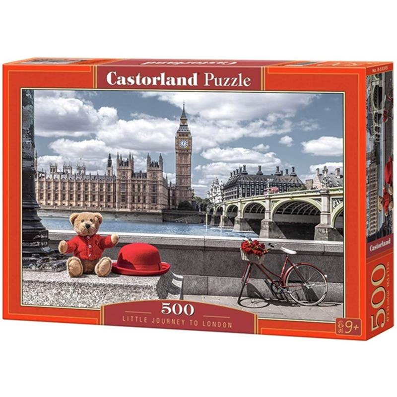 Bộ Xếp Hình Castorland B-53315 - Little Journey To London (500 Mảnh Ghép)
