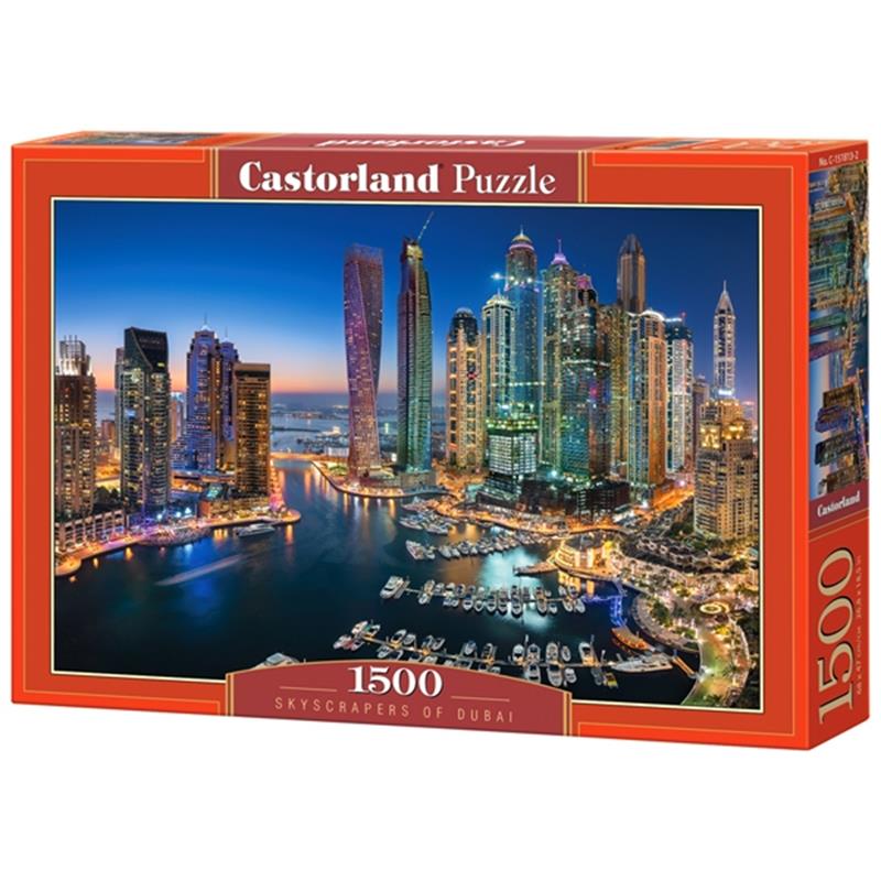 Bộ Xếp Hình Castorland C-151813 - Skyscrapers Of Dubai (1500 Mảnh Ghép)