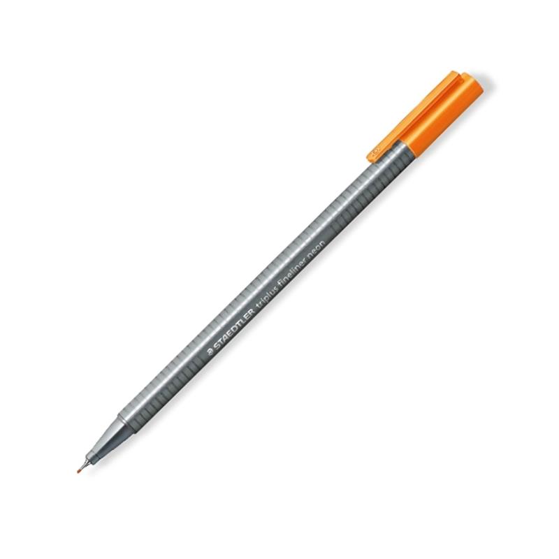 Bút Dạ Kim Cao Cấp Staedtler Triplus 0.3mm 334-401 - Neon Orange