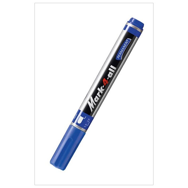 Bút viết bảng STABILO MK651-BU-Mark-4-all, 1.5~2.5mm, xanh