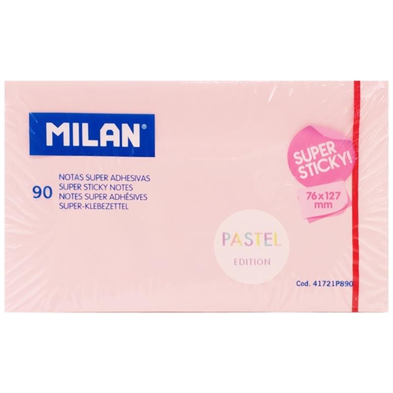 Giấy Note Milan Pastel 90 Tờ 41721P890 - Màu Hồng