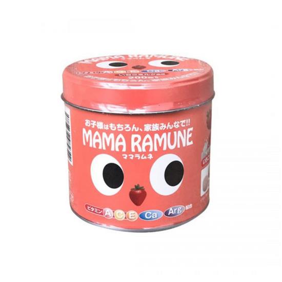 Kẹo cho trẻ biếng ăn MAMA Ramune nội địa Nhật hộp 200 viên