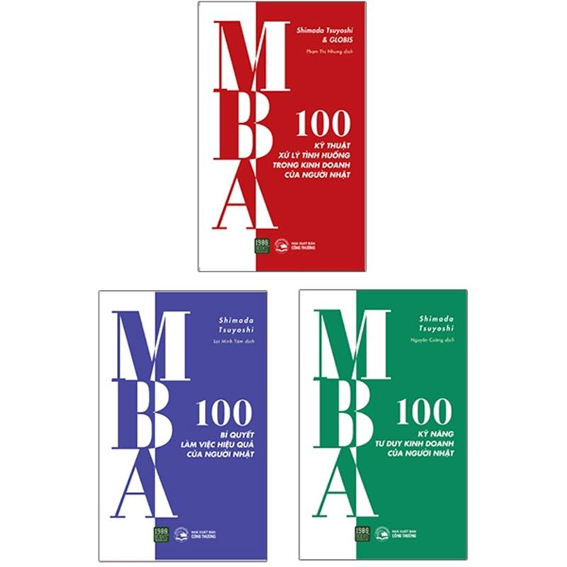 Sách Bộ Sách MBA - 100 Kỹ Năng Cơ Bản Làm Việc Của Người Nhật (Bộ 3 Cuốn)
