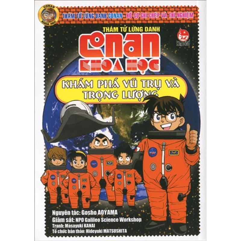 Sách Conan Khoa Học - Khám Phá Vũ Trụ Và Trọng Lượng
