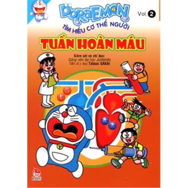Sách Doraemon Tìm Hiểu Cơ Thể Người - Tuần Hoàn Máu