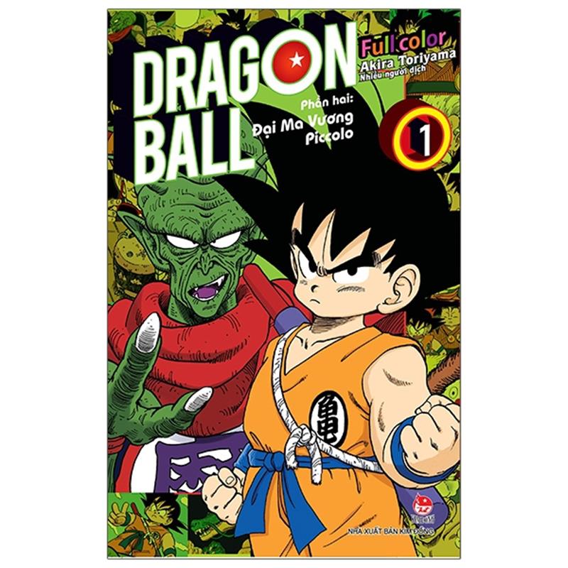 Sách Dragon Ball Full Color - Phần Hai: Đại Ma Vương Piccolo - Tập 1