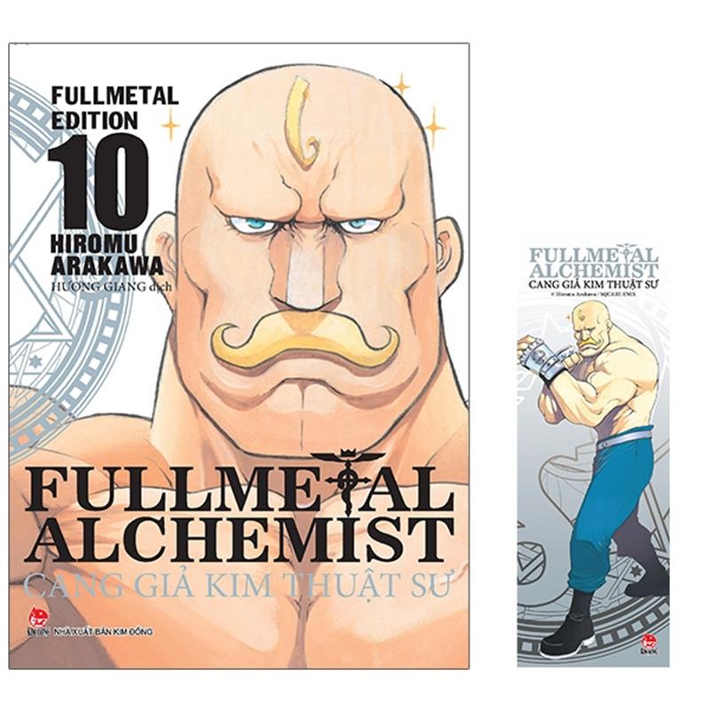 Sách Fullmetal Alchemist - Cang Giả Kim Thuật Sư - Fullmetal Edition Tập 10 - Tặng Kèm Bookmark