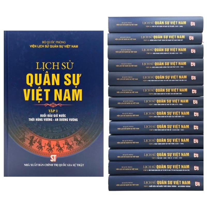Sách Lịch Sử Quân Sự Việt Nam (Trọn Bộ 14 Tập)