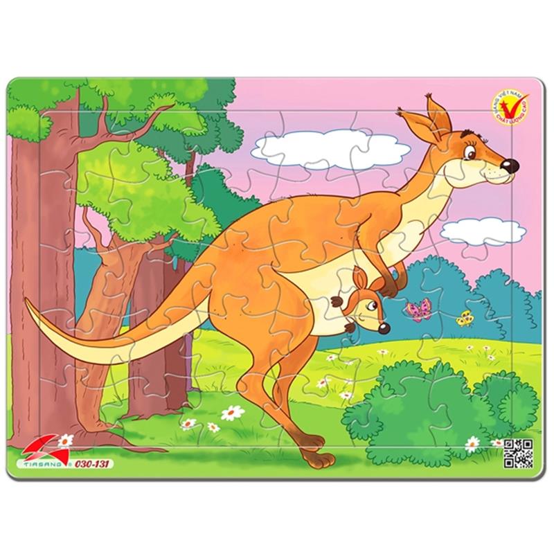 Tranh Xếp Hình A4 30 Mảnh - Kangaroo 030-131