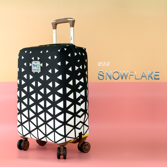 Áo trùm vali thun co giãn 4 chiều TRIP Snowflake size L