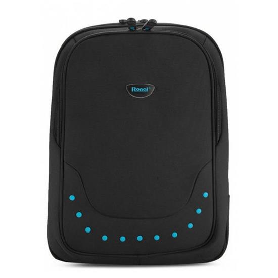 Ba lô laptop Ronal đen phối xanh dương-BL 32S