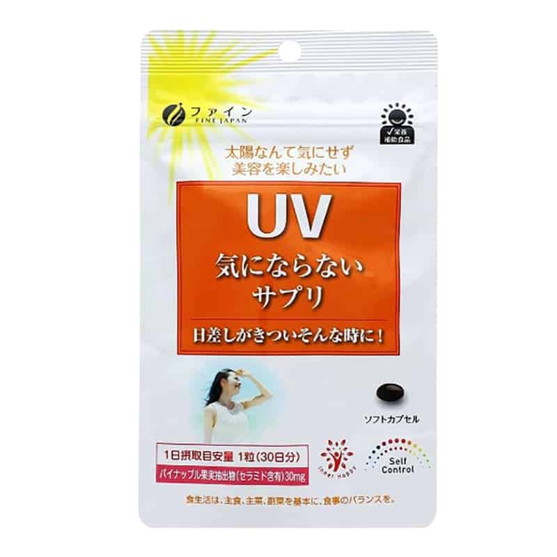[Bán chạy] Viên uống chống nắng UV Fine Japan giảm thâm nám 30 viên