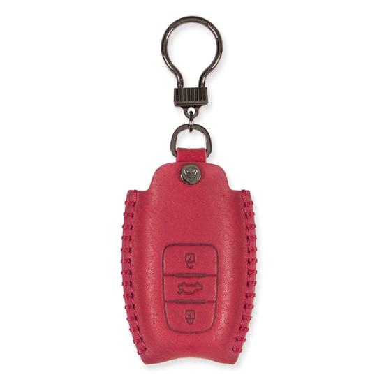 Bao da chìa khóa Eblouir xe AUDI màu đỏ EK001-AUDI01-Red