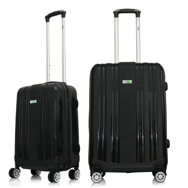 Bộ 2 vali chống bể Trip PP102 Size 50+60cm (20+24inch) màu đen