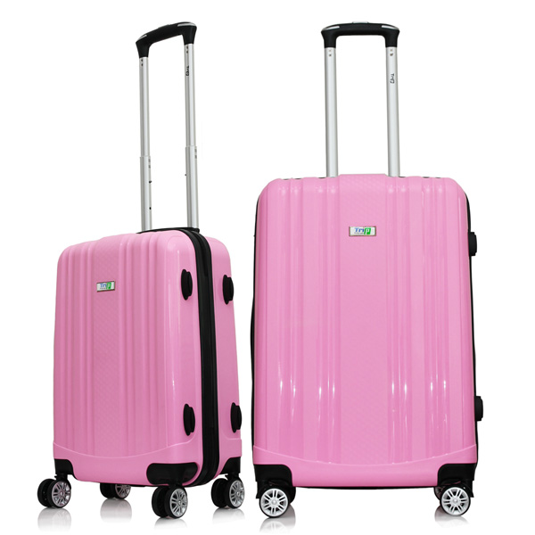 Bộ 2 vali chống bể Trip PP102 Size 50+60cm (20+24inch) màu hồng