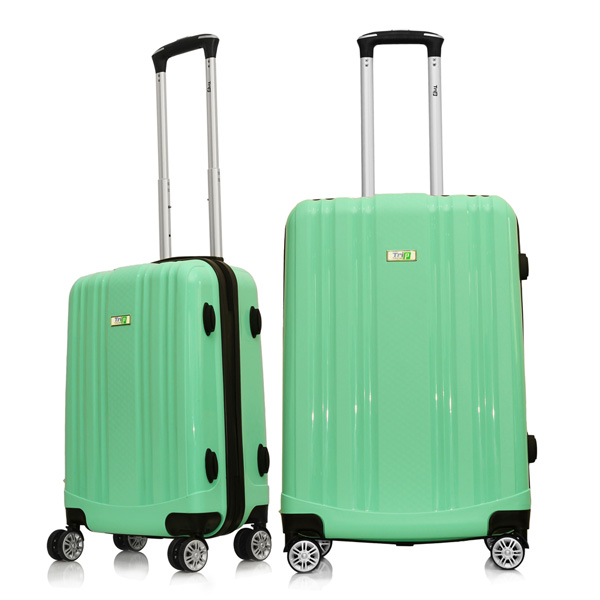 Bộ 2 vali chống bể Trip PP102 Size 50+60cm (20+24inch) màu xanh