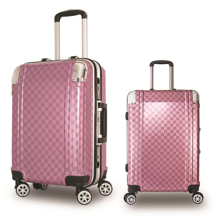 Bộ 2 vali chống trộm Trip A08SET2H 50+60cm Hồng