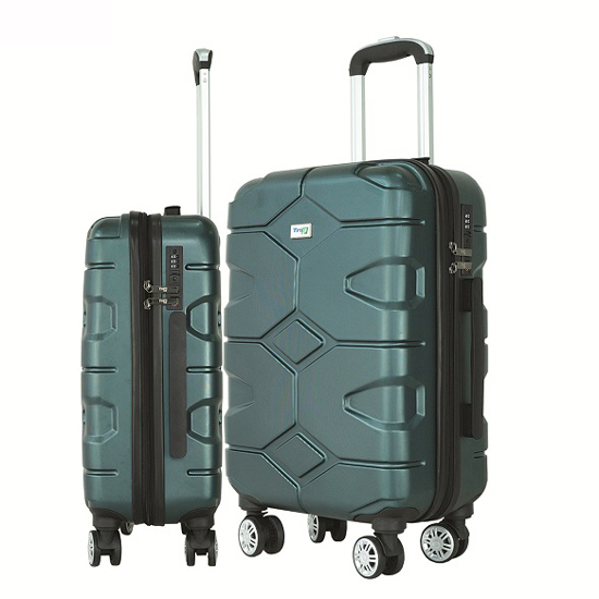 Bộ 2 vali chống trộm Trip PC912SET2XR 50+60cm Xanh Rêu