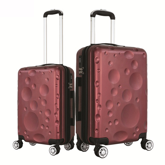 Bộ 2 vali chống trộm Trip PC913SET2DO 50+60cm Đỏ