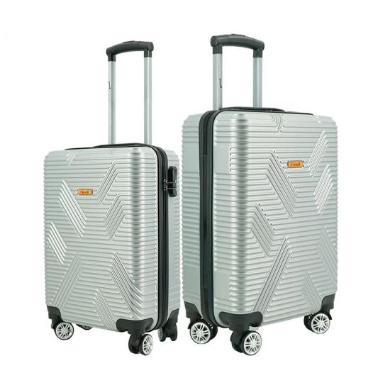 Bộ 2 vali giá rẻ IMMAX X11 size 20+24inch màu bạc