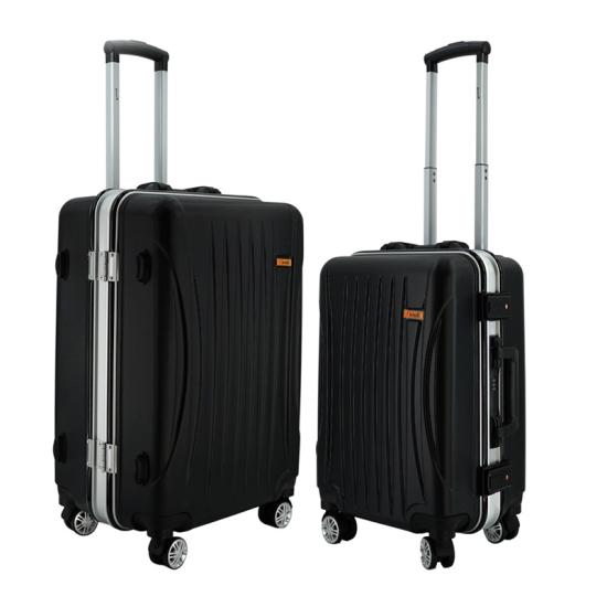 Bộ 2 vali khung nhôm IMMAX A15 size 20+24inch màu đen