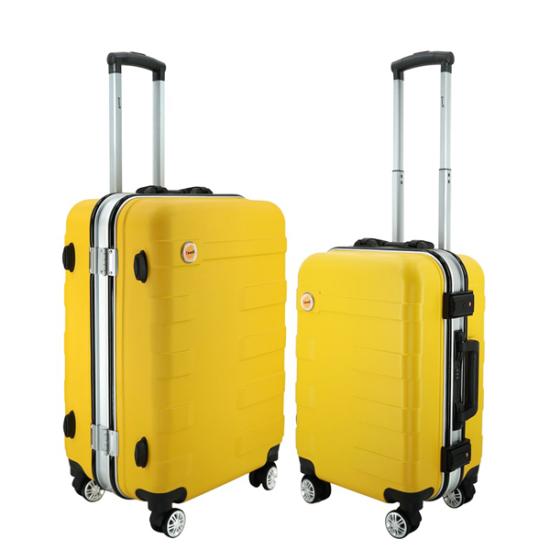 Bộ 2 vali khung nhôm IMMAX A16 size 20+24inch màu vàng