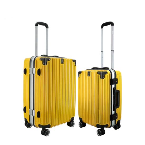 Bộ 2 vali khung nhôm IMMAX A18 size 20+24inch màu vàng