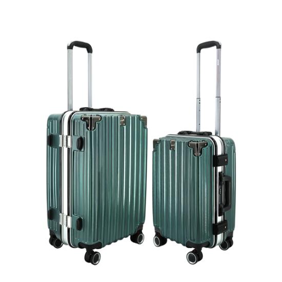 Bộ 2 vali khung nhôm IMMAX A18 size 20+24inch xanh rêu