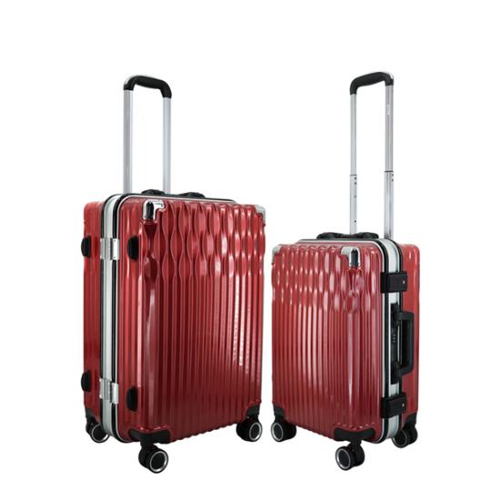 Bộ 2 vali khung nhôm IMMAX A19 size 20+24inch màu đỏ