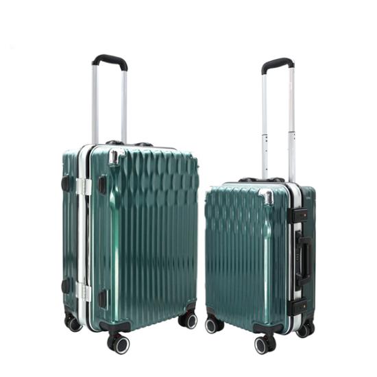 Bộ 2 vali khung nhôm IMMAX A19 size 20+24inch xanh rêu