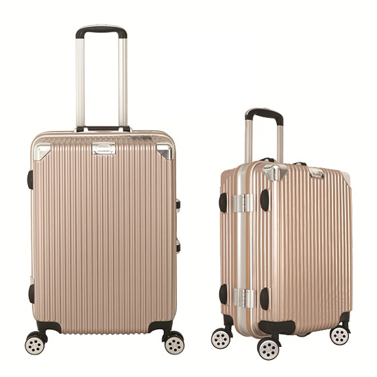 Bộ 2 vali khung nhôm Trip A06SET2V 50+60cm Vàng
