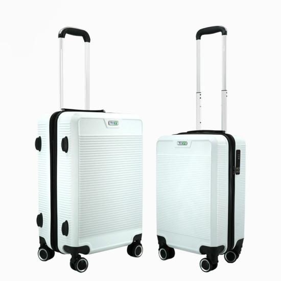 Bộ 2 vali nhựa TRIP P808 size 20+22inch màu trắng