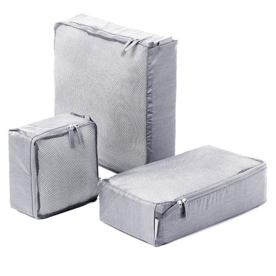 Bộ 3 túi đựng đồ Ricardo Packing Cubes T6RIPC-S3P-15A Bạc