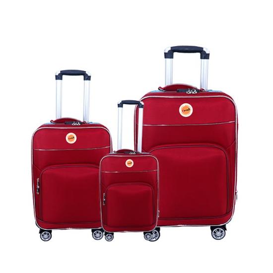 Bộ 3 vali vải IMMAX i005 size 20+24+28inch Đỏ