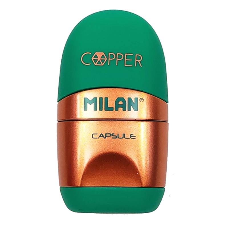 Bộ Gôm Chuốt Capsule Copper - Milan 4717112 - Xanh Lá
