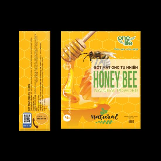 Bột Mật Ong 50g 100% từ hoa hạt dẻ Hàn Quốc ONELIFE | Mật ong tự nhiên 50g