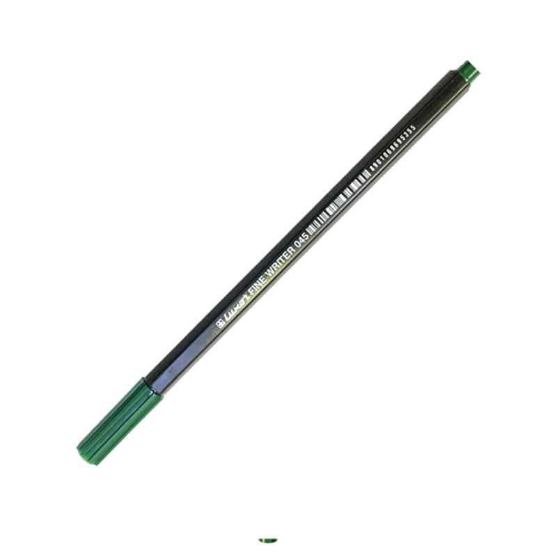 Bút Dạ Kim 0.45mm Luxor 15320 - Xanh Lá Đậm