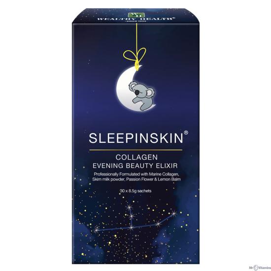Collagen Uống Tác Động Kép Đẹp Da & Ngủ Ngon Sleepinskin (30 gói*8.5g) - 2123338