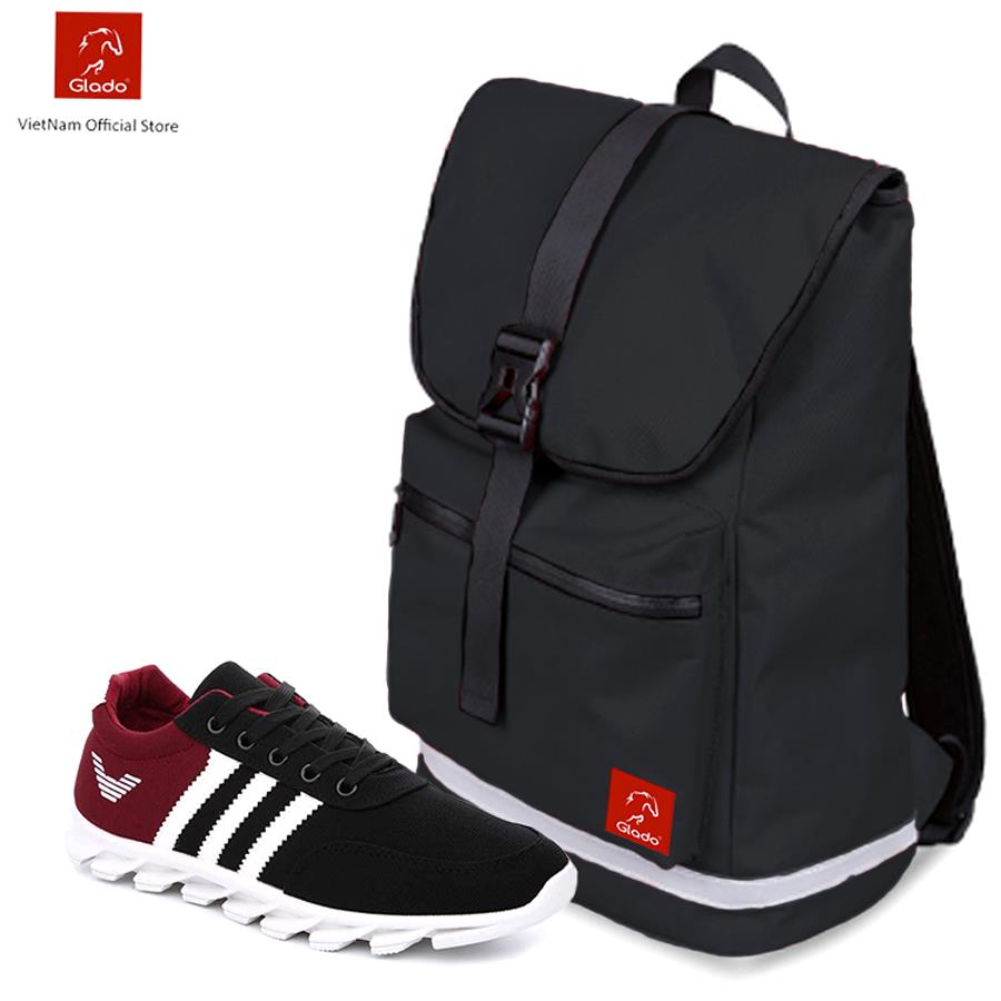 Combo Balo Glado Classical BLL005BA và Giày Sneaker thời trang nam Zapas GS001BA - CB105BA