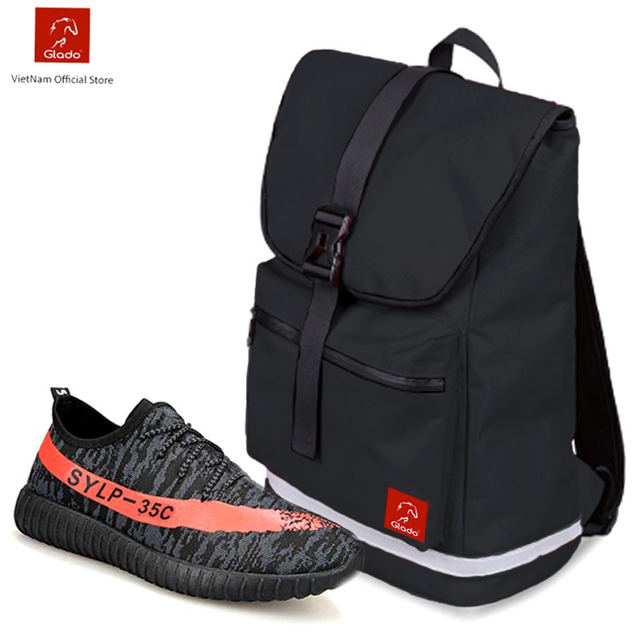 Combo Balo Glado Classical BLL005BA và Giày Sneaker thời trang nam Zapas GS063BA - CB103BA