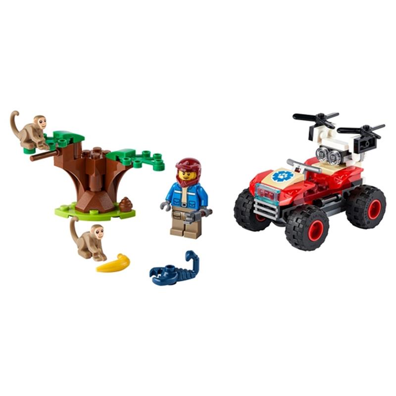 Đồ Chơi Lắp Ráp LEGO City 60300 - Wildlife Rescue ATV (74 Mảnh Ghép)