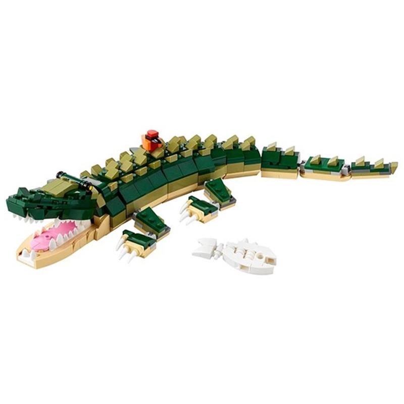 Đồ Chơi Lắp Ráp LEGO Creator 3 In 1 31121 - Crocodile (454 Mảnh Ghép)