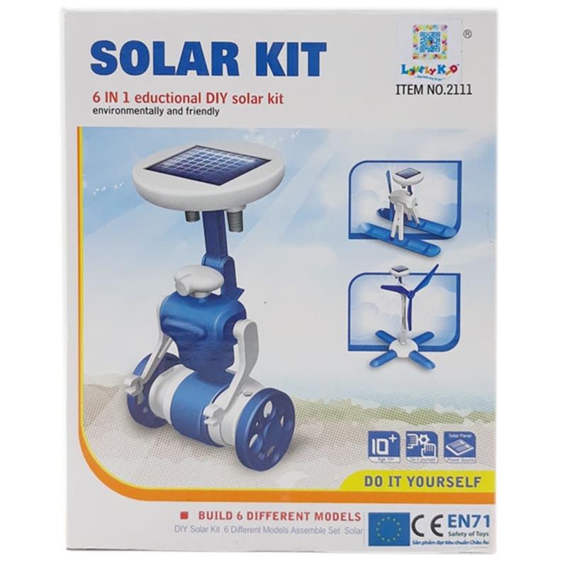 Đồ Chơi Robot DIY Solar Kit  6in1 211 LS04