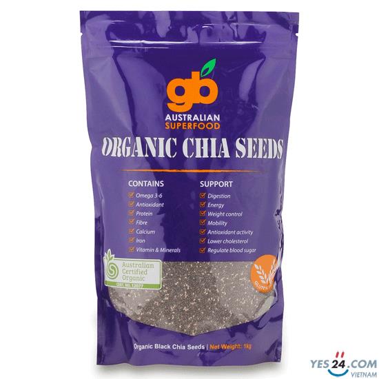 GB Organnic CHIA seed - Hạt CHIA (0536) - GB-CHIA 1000