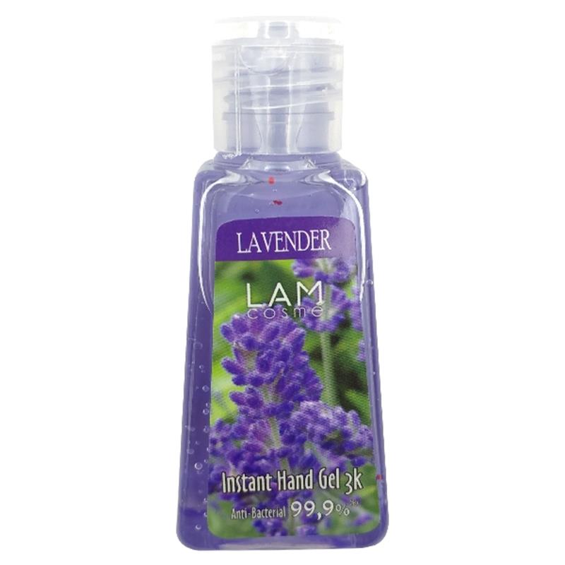 Gel Rửa Tay Khô 3K Lavender 60ml (Hương Oải Hương)