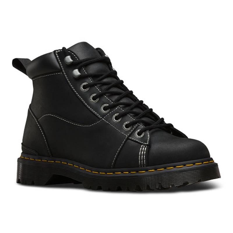 Giày boot cổ thấp nam Dr.Martens AA65_BLACK_F16