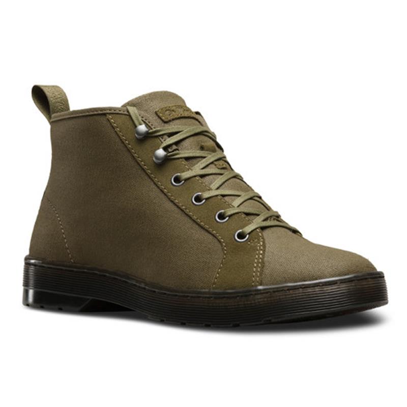 Giày boot Coburg cổ thấp nam Dr.Martens AA62_GRENADE GREEN_F16