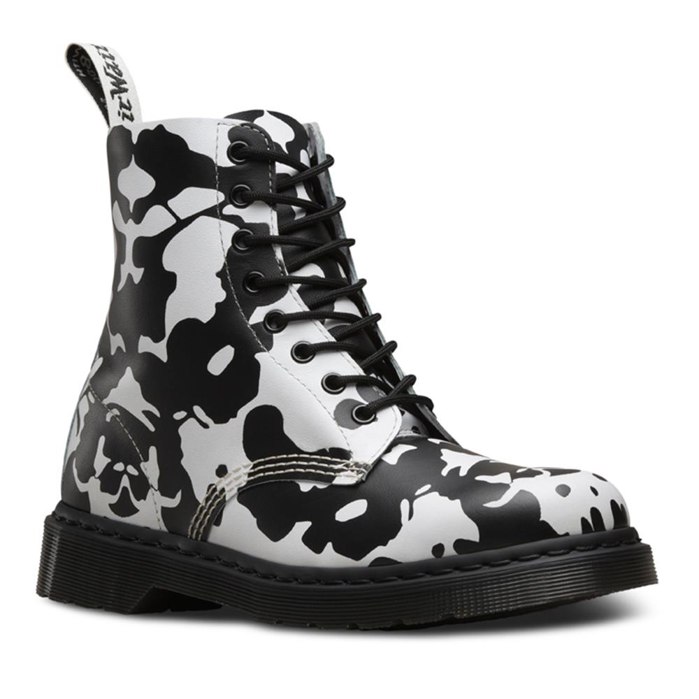 Giày boot Unisex Pascal cổ cao Dr.Martens 1F66_WHITE_F16