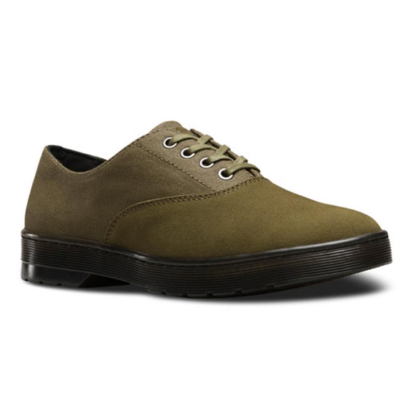 Giày Canvas Lakewood nam Dr.Martens AA63_GRENADE GREEN_F16